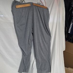Woman Within Gray Joggers Sweatpants 3X
